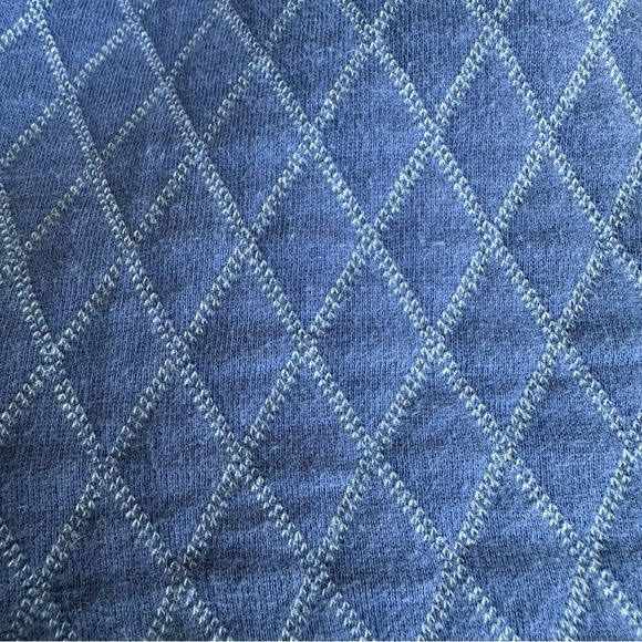 Duluth Trading Quilted Quarter Zip Sweatshirt Blue Men’s L - Picture 5 of 6